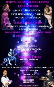 FESTIVAL AFRO-LATIN GAILLAN-MEDOC