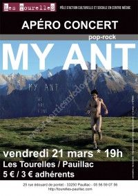 Apéro Concert MY ANT (pop rock)