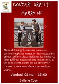Concert gratuit - Marry Me