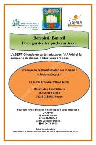 Réunion de Sensibilisation Restons Debout