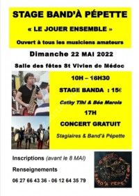 Stage & concert Band'à Pépette