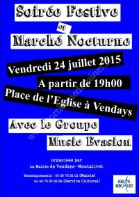 Soirée Festive & Marché Nocturne