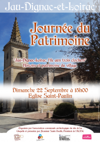 La journée du Patrimoine 2019