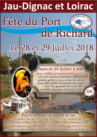 La Fête du Port de Richard 2018