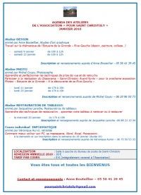 Atelier restauration de tableaux