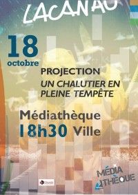 Projection : Un chalutier en pleine tempête