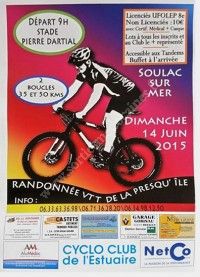 Randonnée VTT de la Presqu'Ile