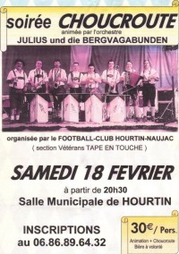 Soirée Choucroute