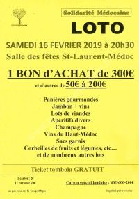 Loto Solidarité Médocaine