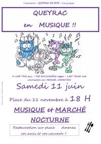 QUEYRAC EN MUSIQUE - Marché Nocturne