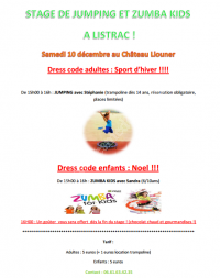 Stage de Jumping & Zumba Kids