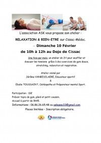 Atelier Relaxation & Bien Etre