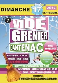 Vide-greniers de l'APE Cantenac-Labarde