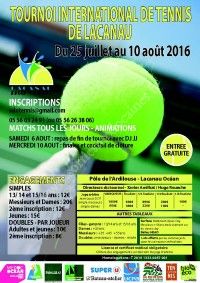 Tournoi International de Tennis de Lacanau 2016