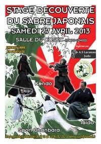Stage Découverte du Sabre Japonais