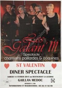 DINER SPECTACLE SAINT VALENTIN