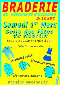 Braderie de vêtements