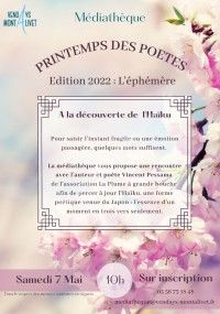 Printemps des poètes 2022