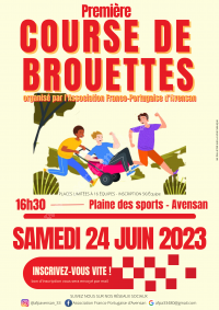 1ère course de brouette