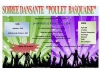 Soirée Poulet Basquaise