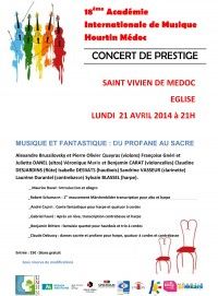 Concert Musique et Fantastique : du Profane au Sacre