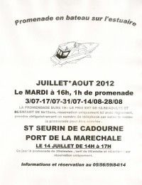 Promenade en Bateau sur l'Estuaire