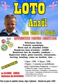 Grand Loto Solidaire pour Anaël