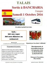 Sortie à Dancharia (Espagne)