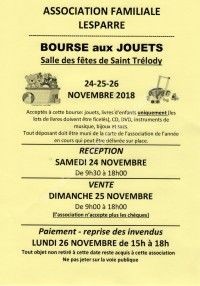 Bourse aux jouets