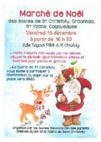 Marché de Noël des écoles de Saint-Christoly, Ordonnac, Saint-Yzans, Couquèques