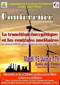 Conférence : La Transition Energétique et les Centrales Nucléaires