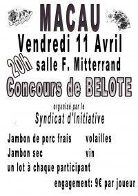Concours de belote