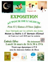 Vernissage de l'Exposition Autour de l'album - Piste 13 / Autour d'Oliver Jeffers