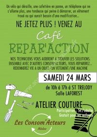 Premier Café Répar'Action des Consom'Acteurs Médoc