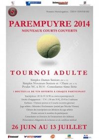 Tournoi de Tennis Adulte