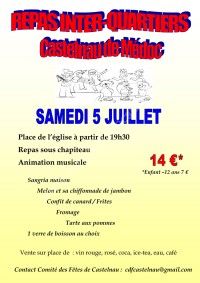 Repas Inter-Quartiers De Castelnau