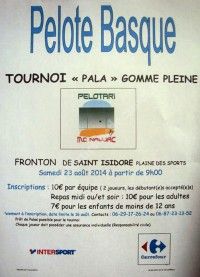 Tournoi de Pelote Basque