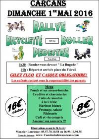 RALLYE BICYCLETTE et PEDESTRE