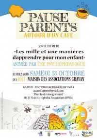 Pause Parents Autour d'un Café