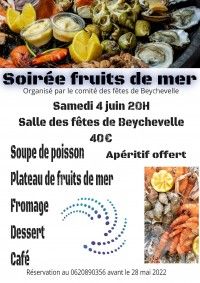 Soirée Fruits de Mer