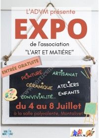 Exposition L'art et la Matière - ADVM