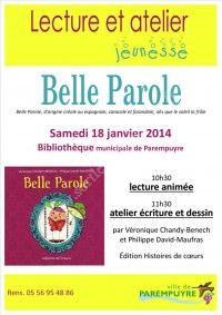 Lecture Animée et Atelier Jeunesse