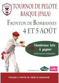 Tournoi D'été Des Pelotaris De Bombannes