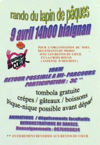 Rando du lapin de Pâques