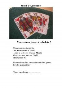 Concours de Belote