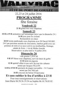 Fête du Port de Goulée 2016
