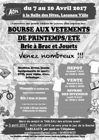 Bourse aux Vêtements