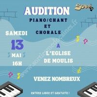 AUDITION DE MUSIQUE