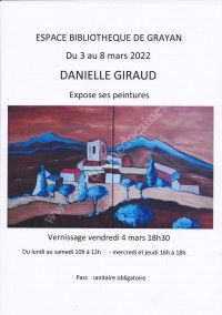 Exposition Danielle Giraud