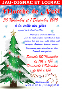 Le Marché de Noël 2019 du Comité des Fêtes